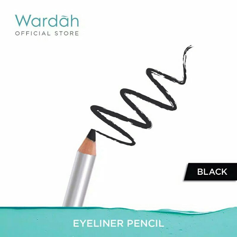 Wardah Eyeliner Pencil / Pensil celak Wardah / Eyeliner Wardah / Eyeliner pensil Wardah