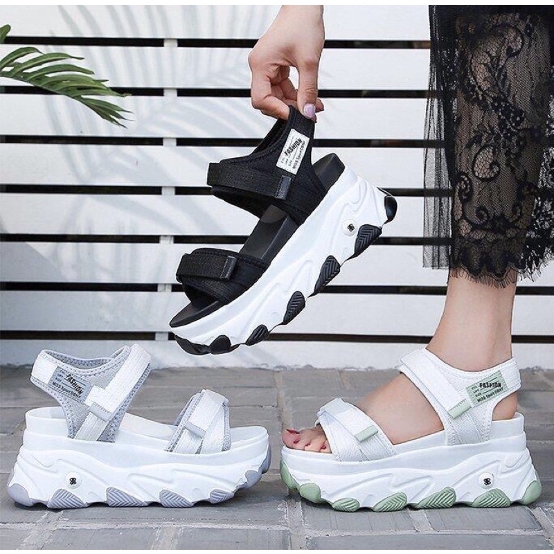 platform sneaker sandals