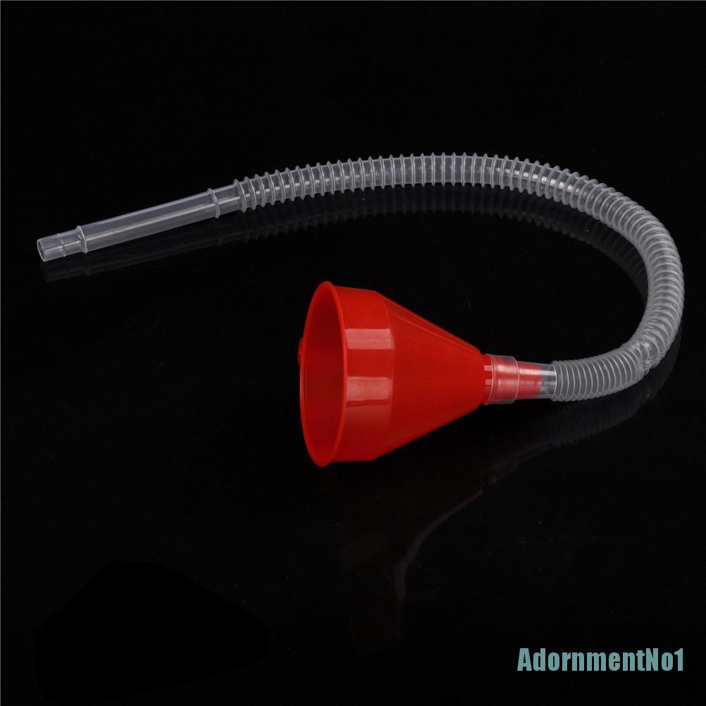 (AdornmentNo1) Corong Saringan Flexible Warna Merah Untuk Mobil / Motor