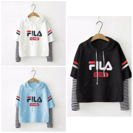 RAINBOW - SWEATER HOODIE F1LA DICKIES