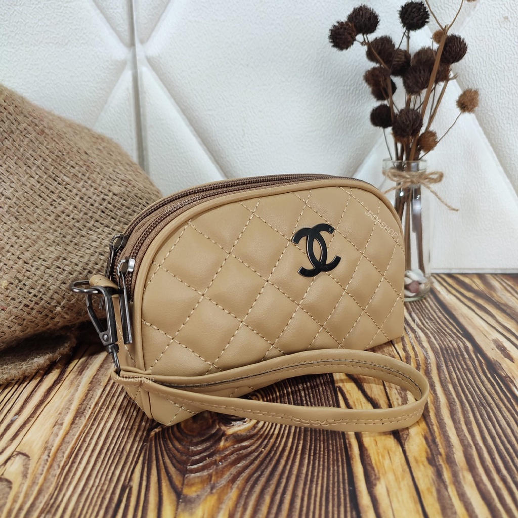 NAGITA / Dompet Wanita Kerang 2Ruang - DOMPET CHNL BAKPAO 0942-MOKA