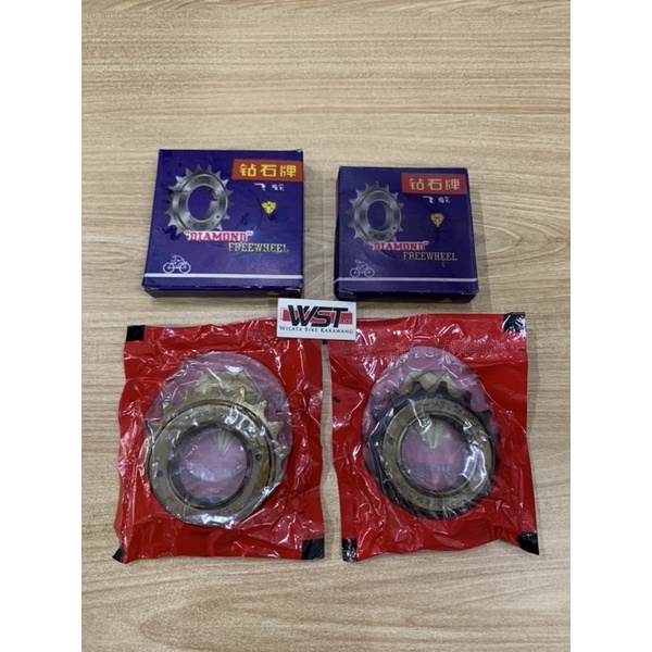 Freewheel 16T 18T Gir Belakang Sepeda Anak BMX Lipat Mini Single Speed