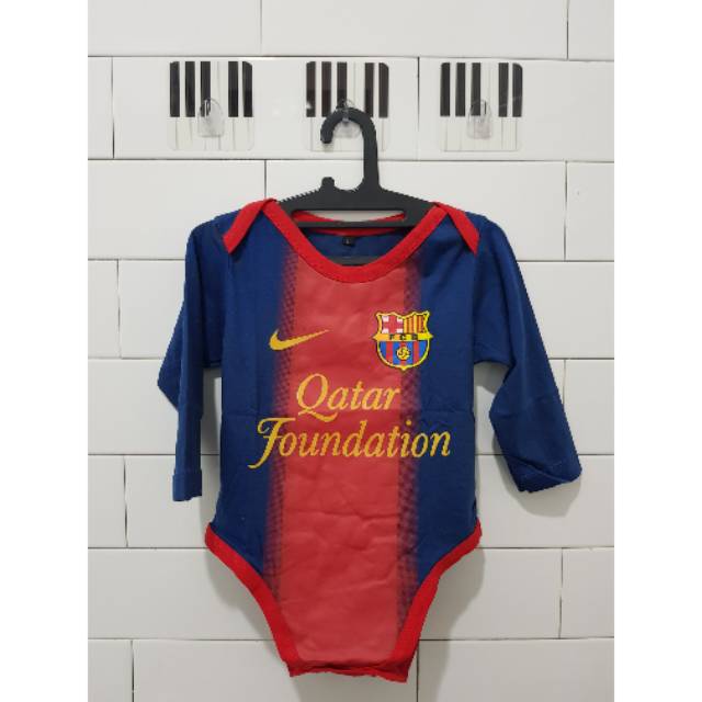 Jersey anak bayi fc barca home