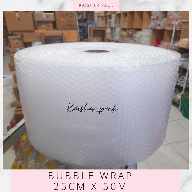 

BUBBLE WRAP / BUBBLEWRAP 25CM x 50M