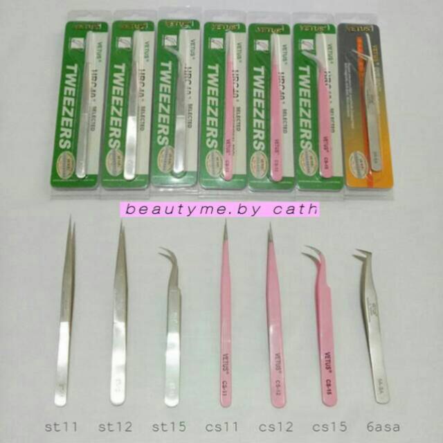 VETUS TWEEZERS PINSET VETUS FOR EYELASH EXTENSION