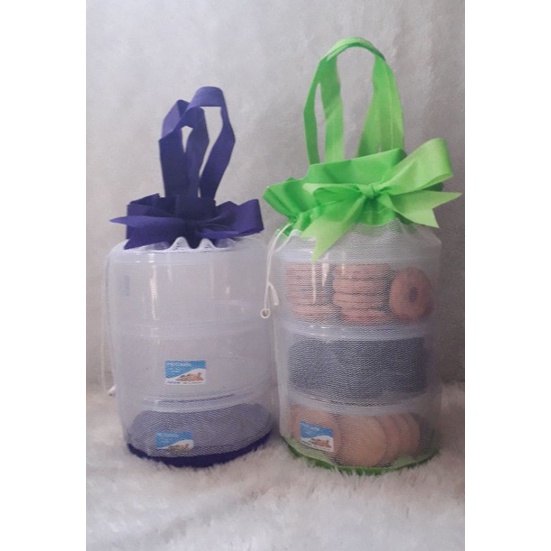 

PROMO SPESIAL !!!!TAS TOPLES, TAS SUSUN,KUE NASTAR MUAT UNTU 3 SUSUN,TERMURAH