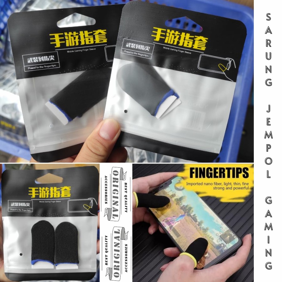 Sarung Jempol Gaming Anti Keringat sarung jari gaming Isi 2 pcs