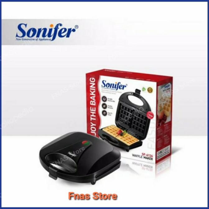 Cetakan Kue Waffle Listrik Sonifer