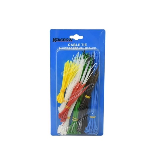 Krisbow Kabel Ties Warna Warni isi 200 Pcs