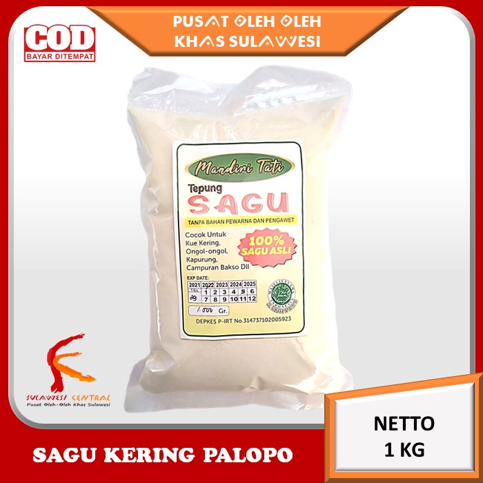 

Tepung Sagu Asli Palopo Mandiri Tati Khas Sulawesi 1 kg