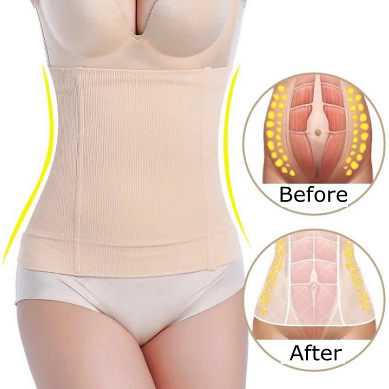 Korset Waist Trainer Corset Weight Loss Body Shaper Seamless Hip Women Shapewear Modeling Girdle Shopee Indonesia