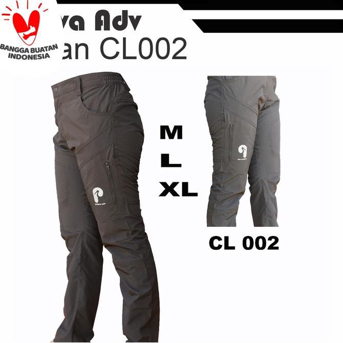 celana panjang outdoor quick dry palava kode=CL002 - Abu-abu, L