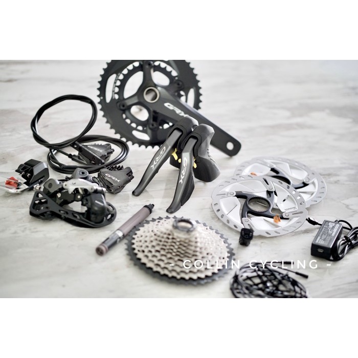 Groupset GRX Di2 RX 815 Double Speed Gravel Not Ultegra 8070