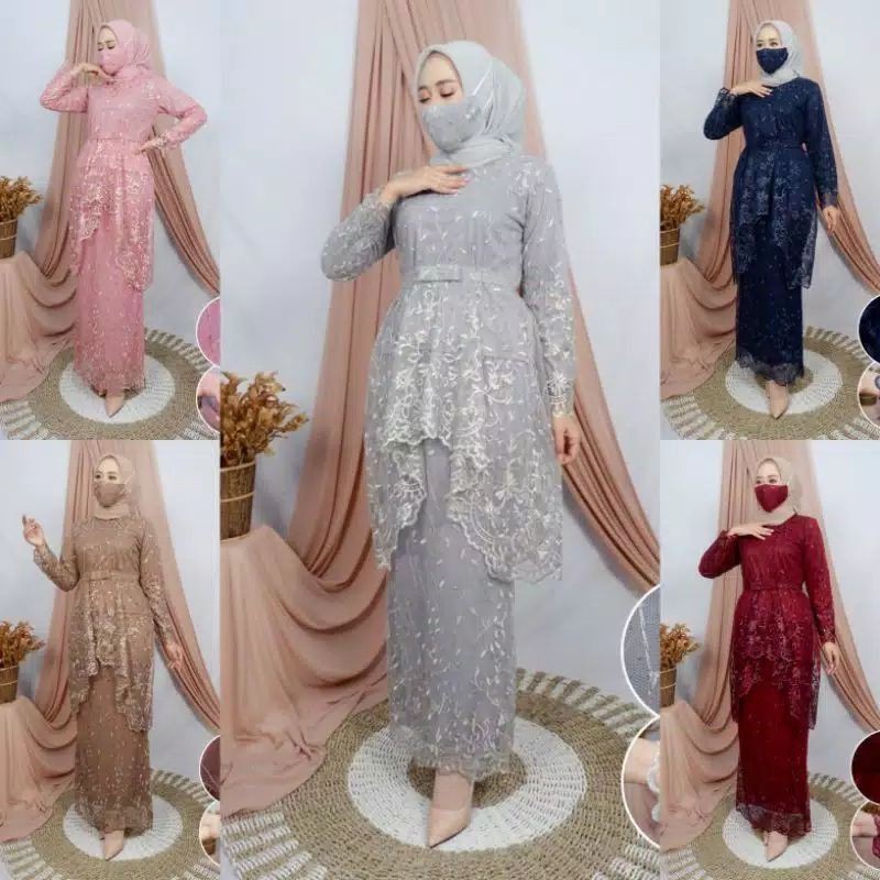 SETELAN KEBAYA AIRA/SETELAN KEBAYA TULLE