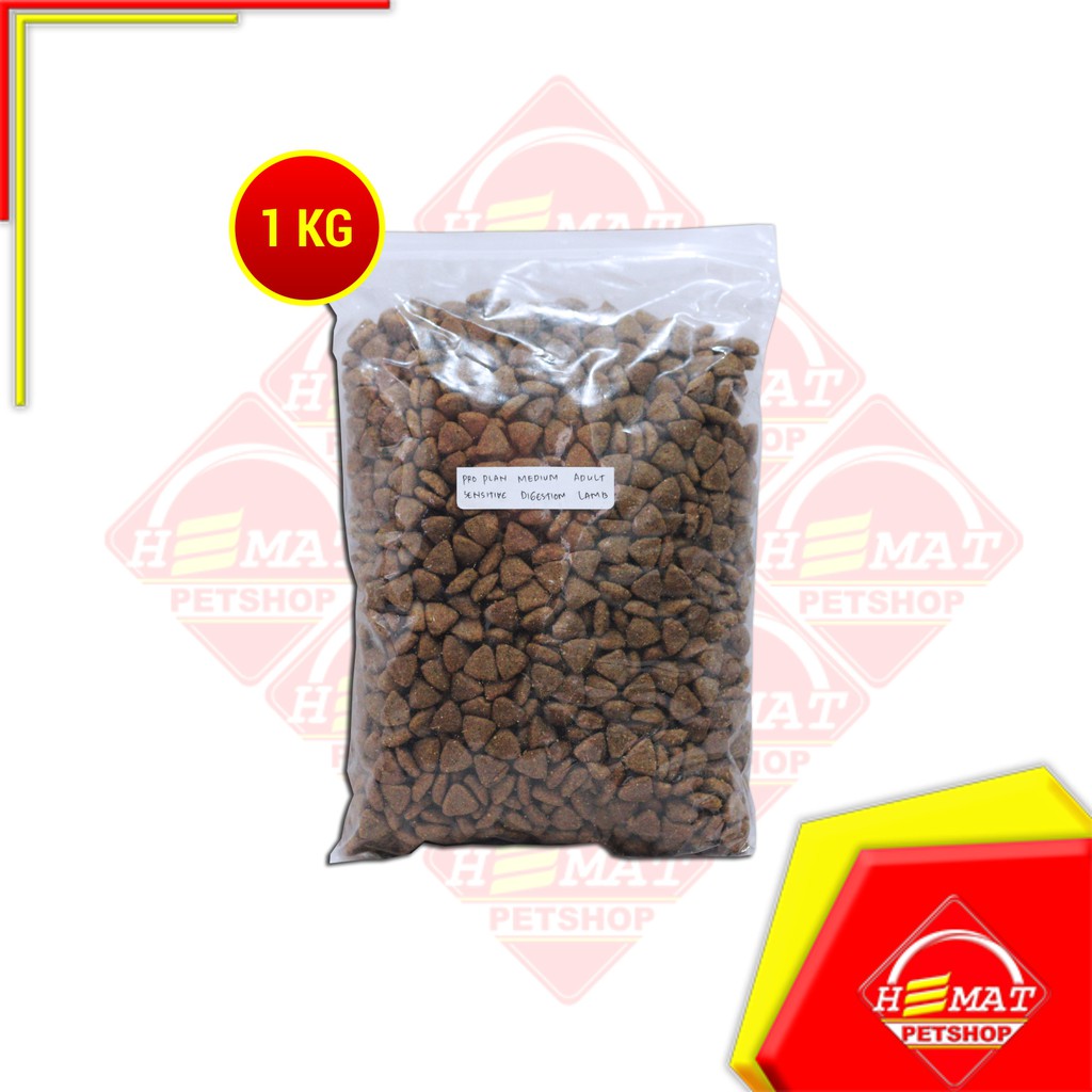 Pro Plan Makanan Anjing Medium Adult Sensitive Digestion 1 KG