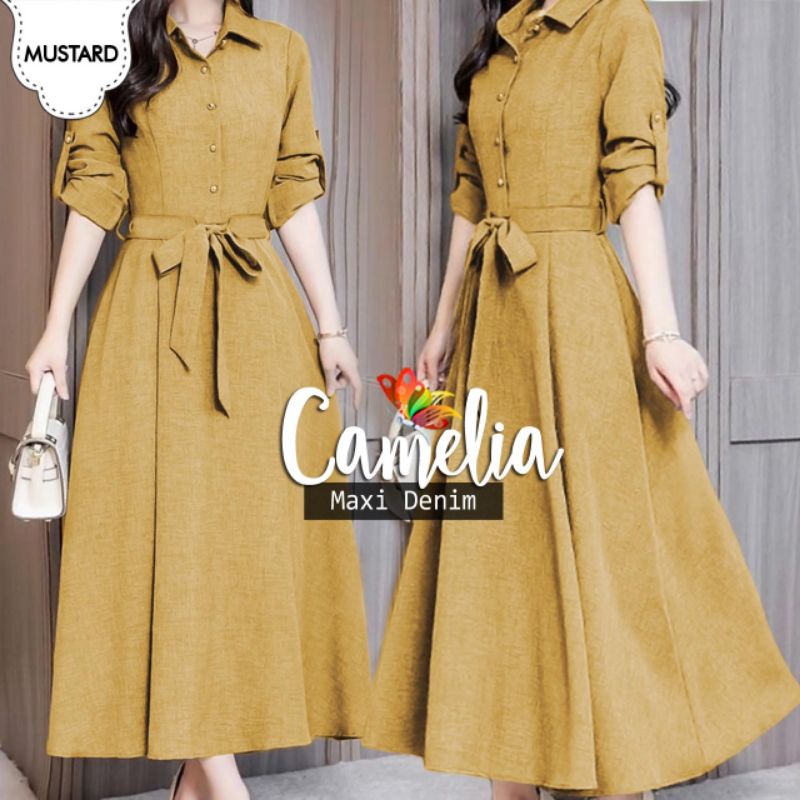 MAXY FASHION CAMELIA, KATUN SUPERNOVA, MAXY DRESS, 3 UKURAN