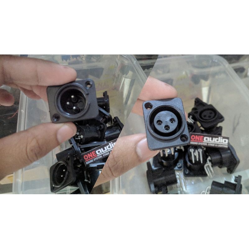 soket canon body male female