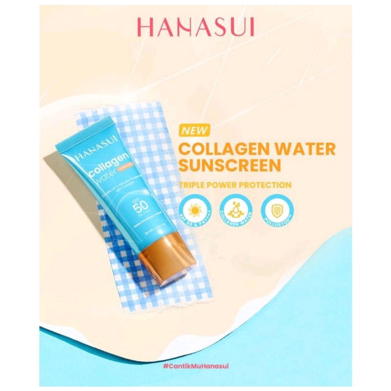 HANASUI COLLAGEN WATER SUNSCREEN SPF 50 PA++++ SUNBLOCK SPF 30