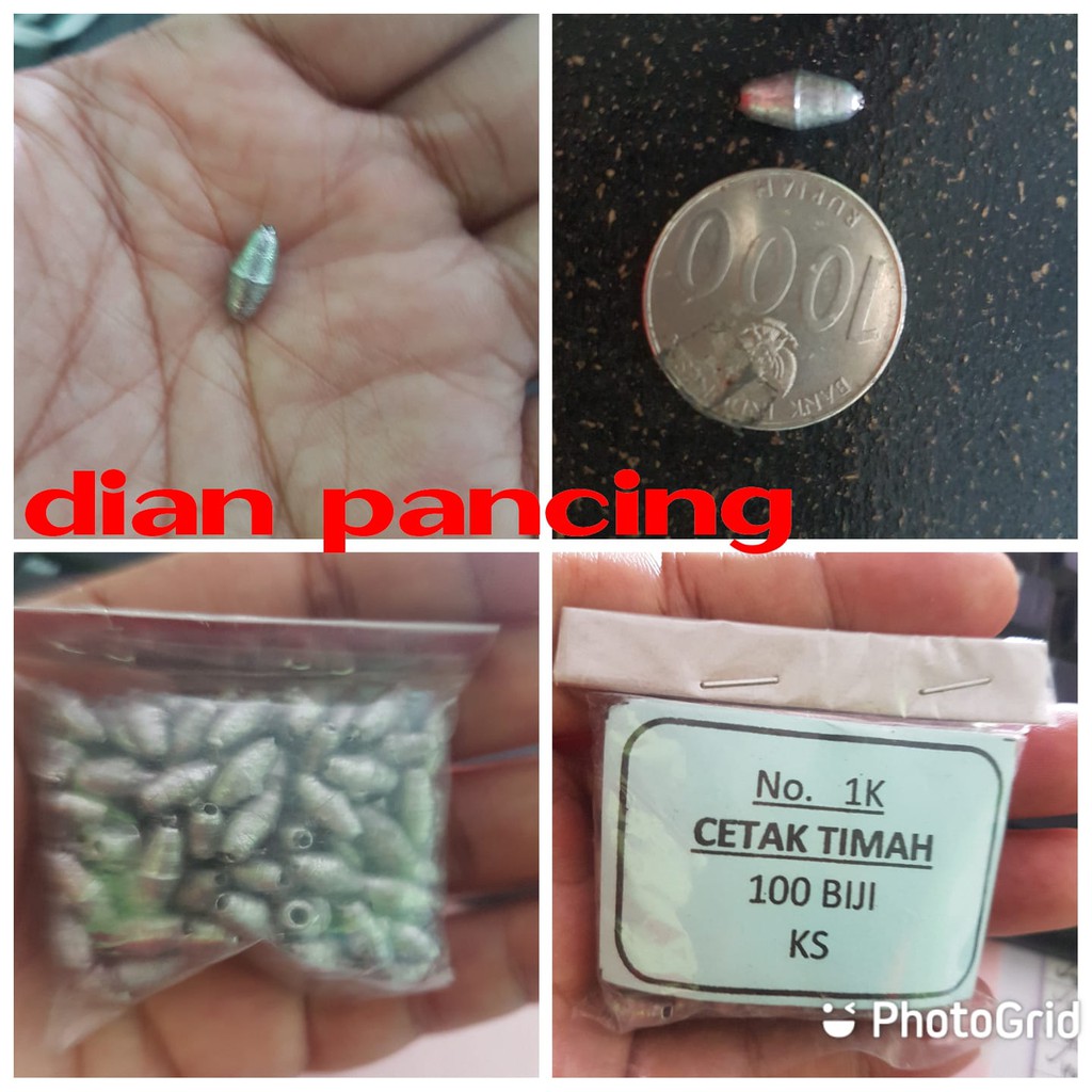 TIMAH MLINJO 1K 1 GRAM /  TIMAH PANCING MODEL MELINJO