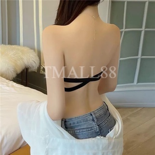 Bra Kemben Wanita Sexy Backless Bra Kemben Pendek Tanpa Kawat Tmall88