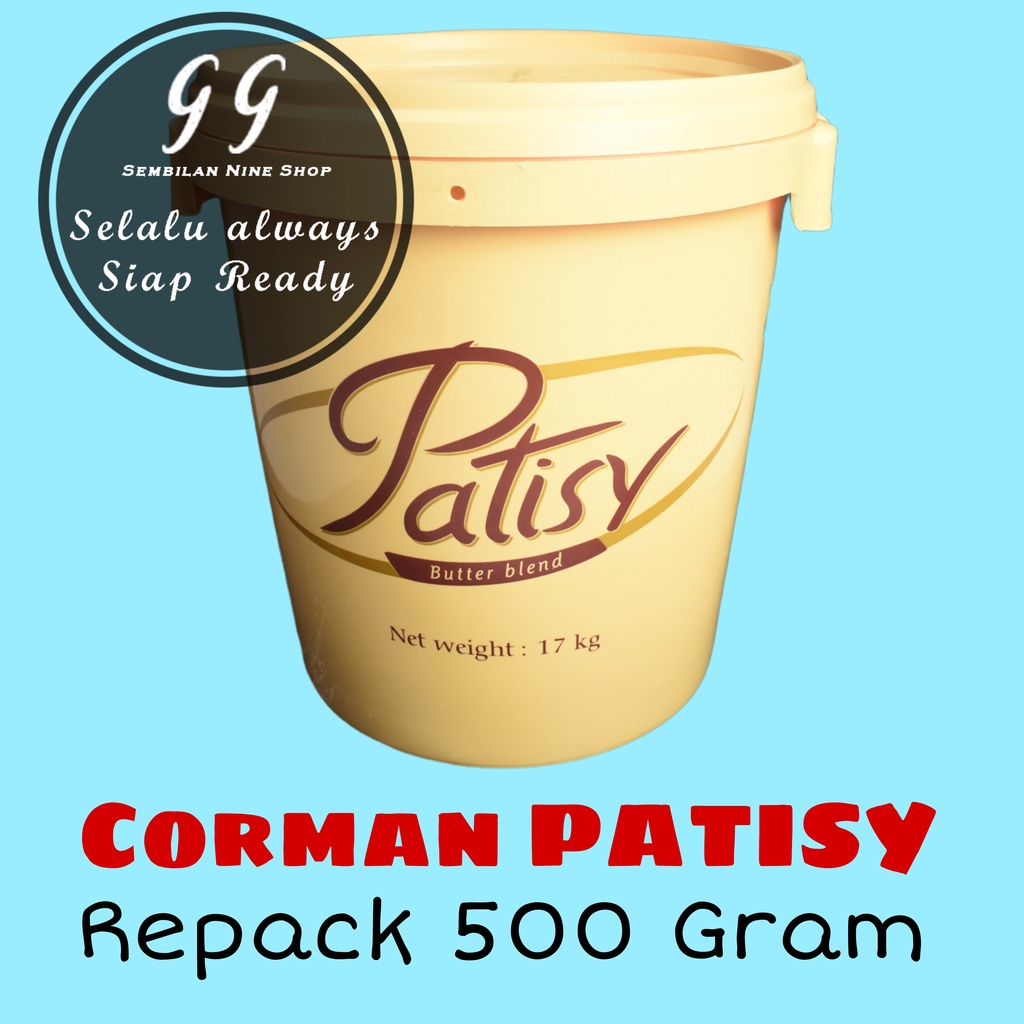 

Mentega Corman PATISY Butter 500 Gram Buter Halal