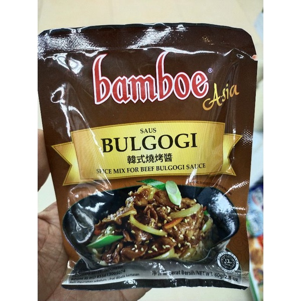 

BAMBOE Bumbu Saus Bulgogi 80gr