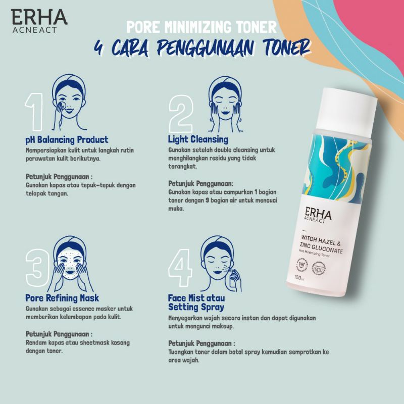 ERHA AcneAct Pore Minimizing Toner 100ml