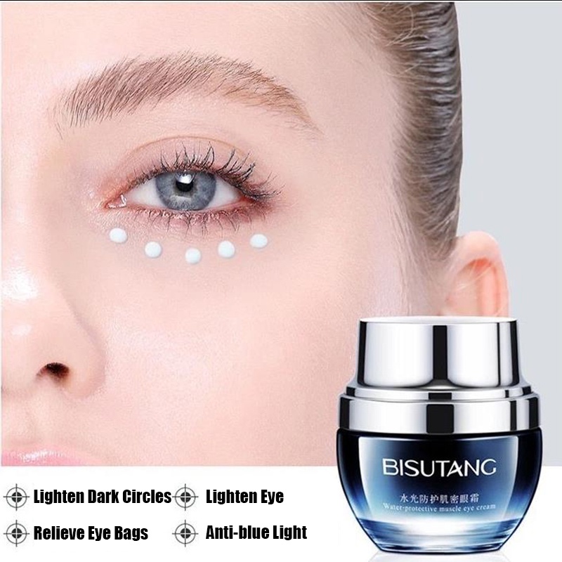 Eye cream Krim mata Cream mata panda Krim mata panda Dark circle eye cream Menyehatkan area mata Lembut dan halus Menyamarkan garis mata dan lingkaran hitam Meringankan kantung mata dan butiran lemak Kurangi efek cahaya biru