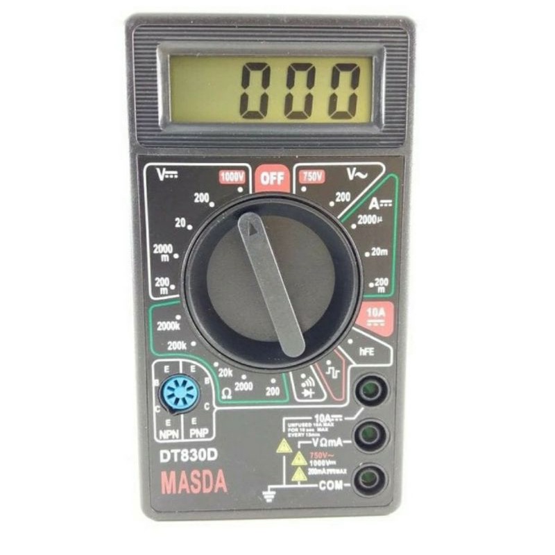 Multitester Digital MASDA DT830D Buzzer