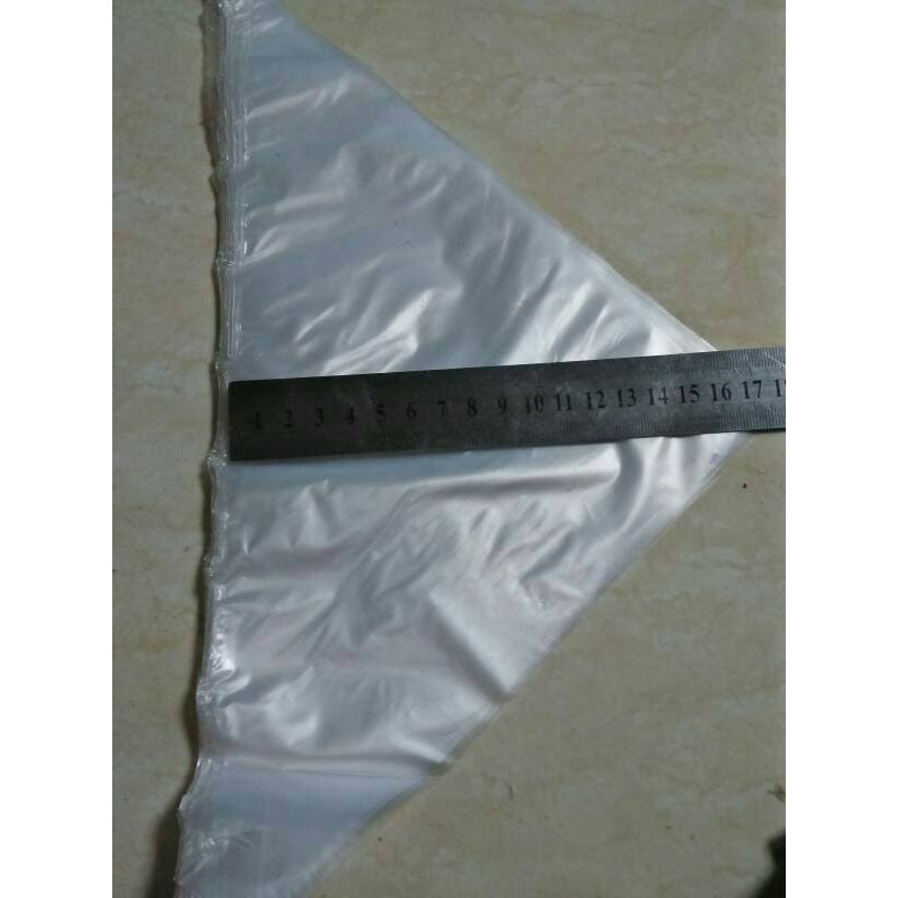 

DISKON PLASTIK SEGITIGA/PAPPING BAG+CAP KOKI 100PCS+PLASTIK KUALITAS SUPER !!!!!