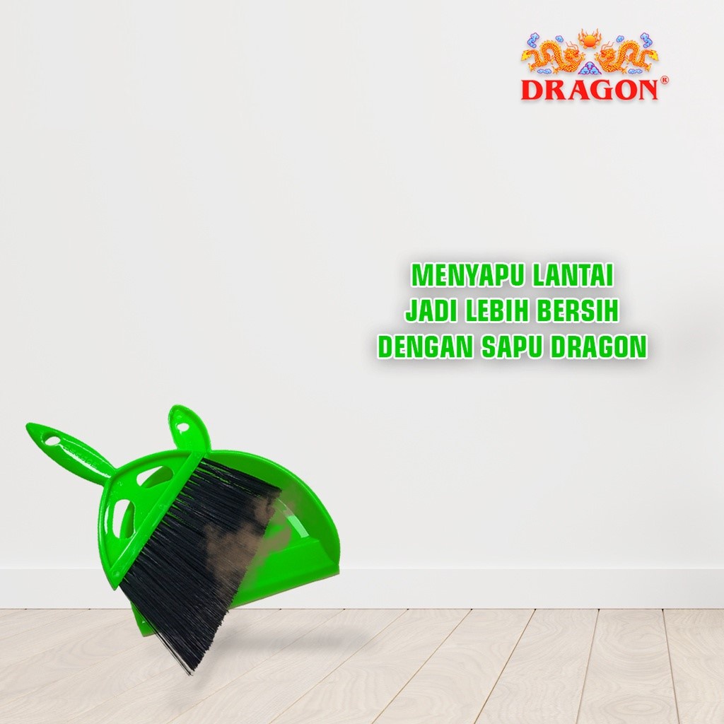 Sapu Pengki Mini Dragon Milano Kecil Set Mini