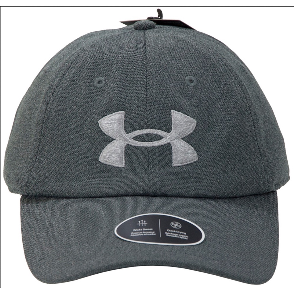 Under Armour UA Blitzing Adjustable Hat Grey Topi Cap Original 100%