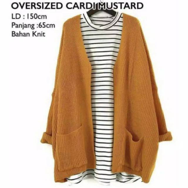 AFI - MC - RJT Lavella Oversize Knit Outer Wanita Rajut