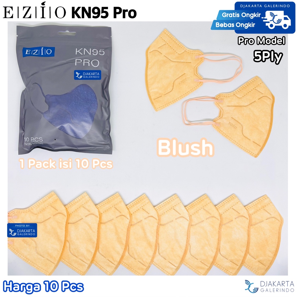 Masker KN95 PRO Ezio 5Ply isi 10Pcs