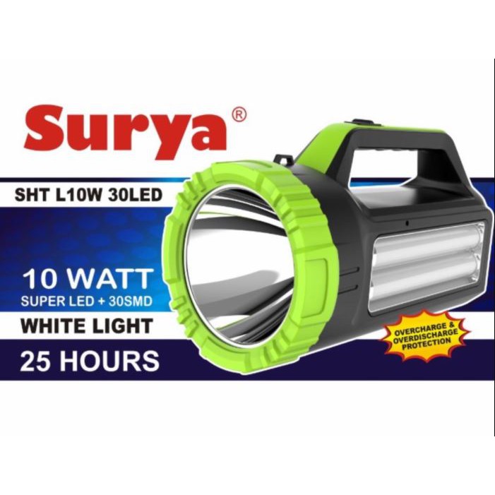 Senter lampu LED Surya SHT L10W 30LED