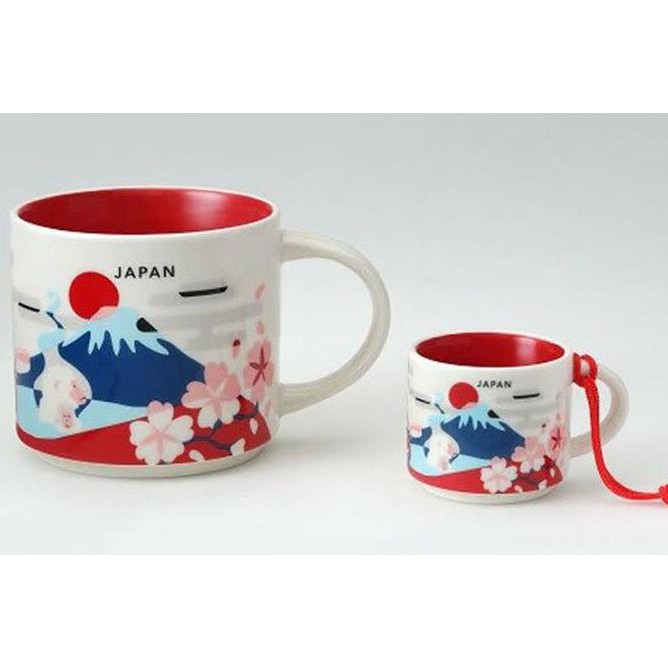 STARBUCKS ESPRESSO MUG JAPAN - YOU ARE HERE COLLECTION ORNAMENT - KUNING