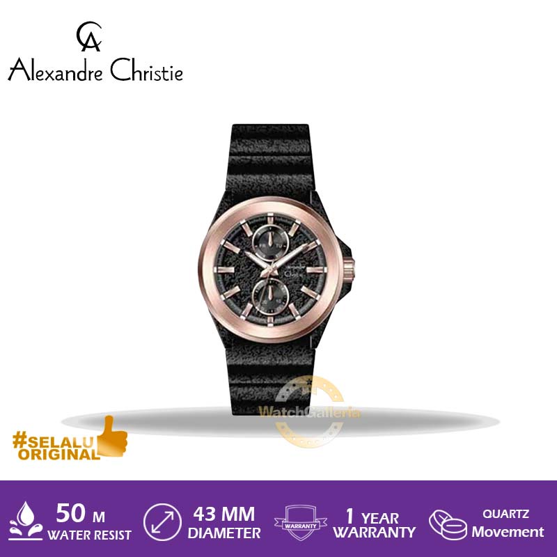 Jam Tangan Alexandre Christie AC 6585 MF RRGBA Original Murah
