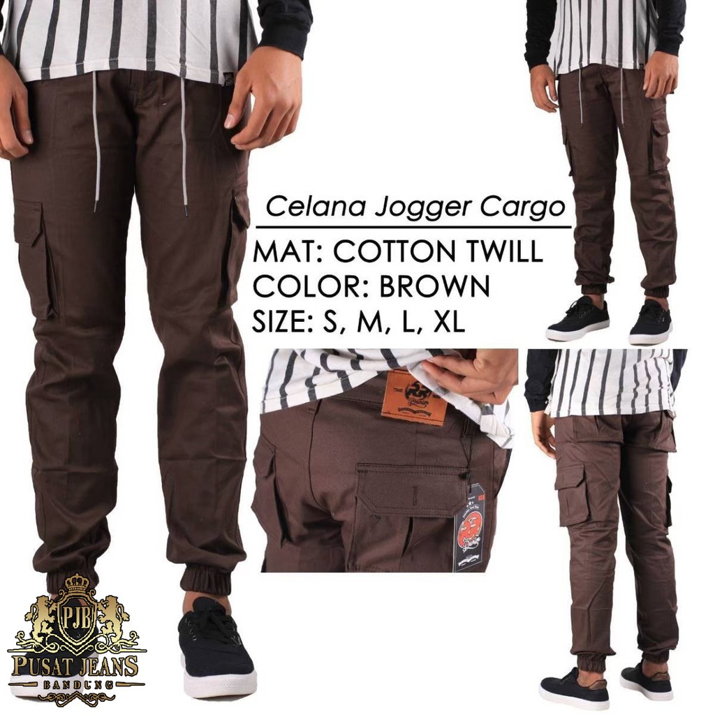 RCL - Celana Jogger Cargo Panjang Premium Pria