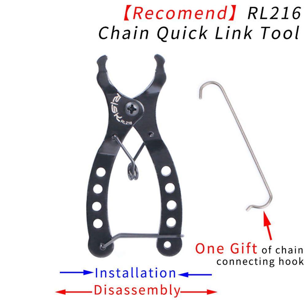 Lanfy Bike Chain Plier Mini Instalasi Praktis Aksesoris Sepeda Magic Buckle Removal Bongkar Pasang Alat Pelepas