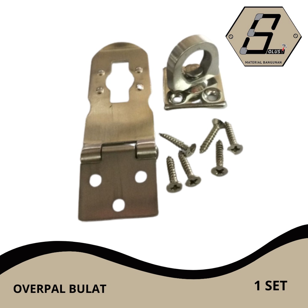 1 Set Overpal Bulat, Kecil