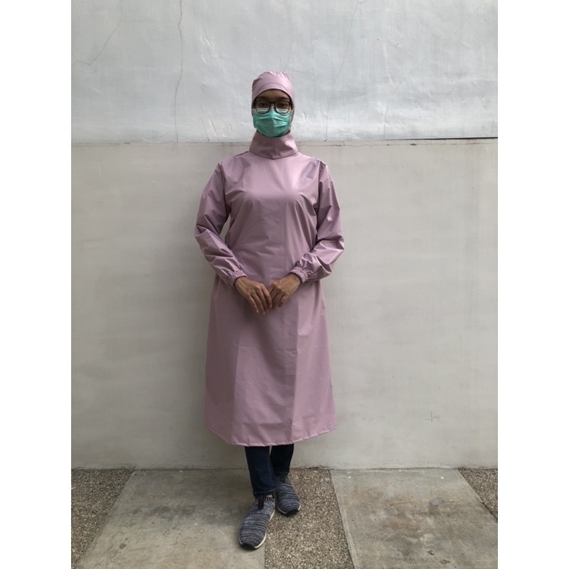 GOWN JAGA SKORT MEDIS APD BAHAN TASLAN WATERPROOF REUSABLE