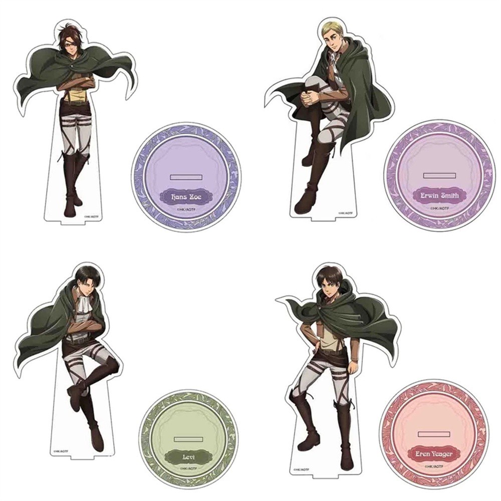 Lanfy Action Figure Attack On Titan Erwin Smith Attack On Titan Bahan Akrilik