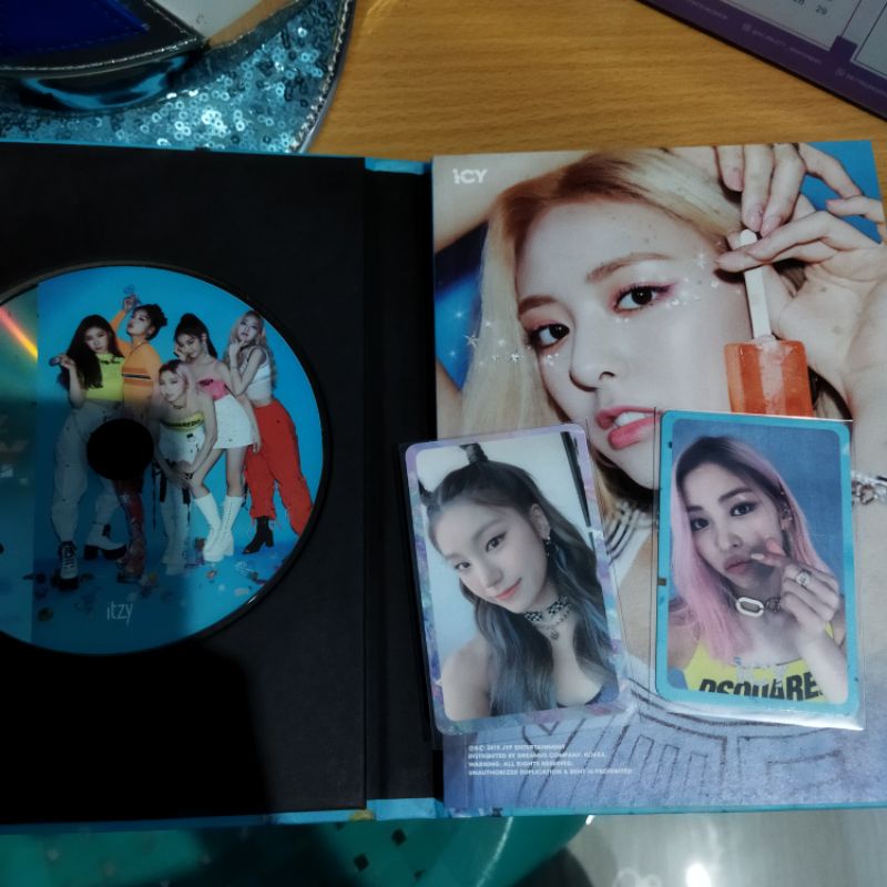 ITZY ITZ ICY ALBUM PHOTOCARD PC YEJI RYUJIN YUNA