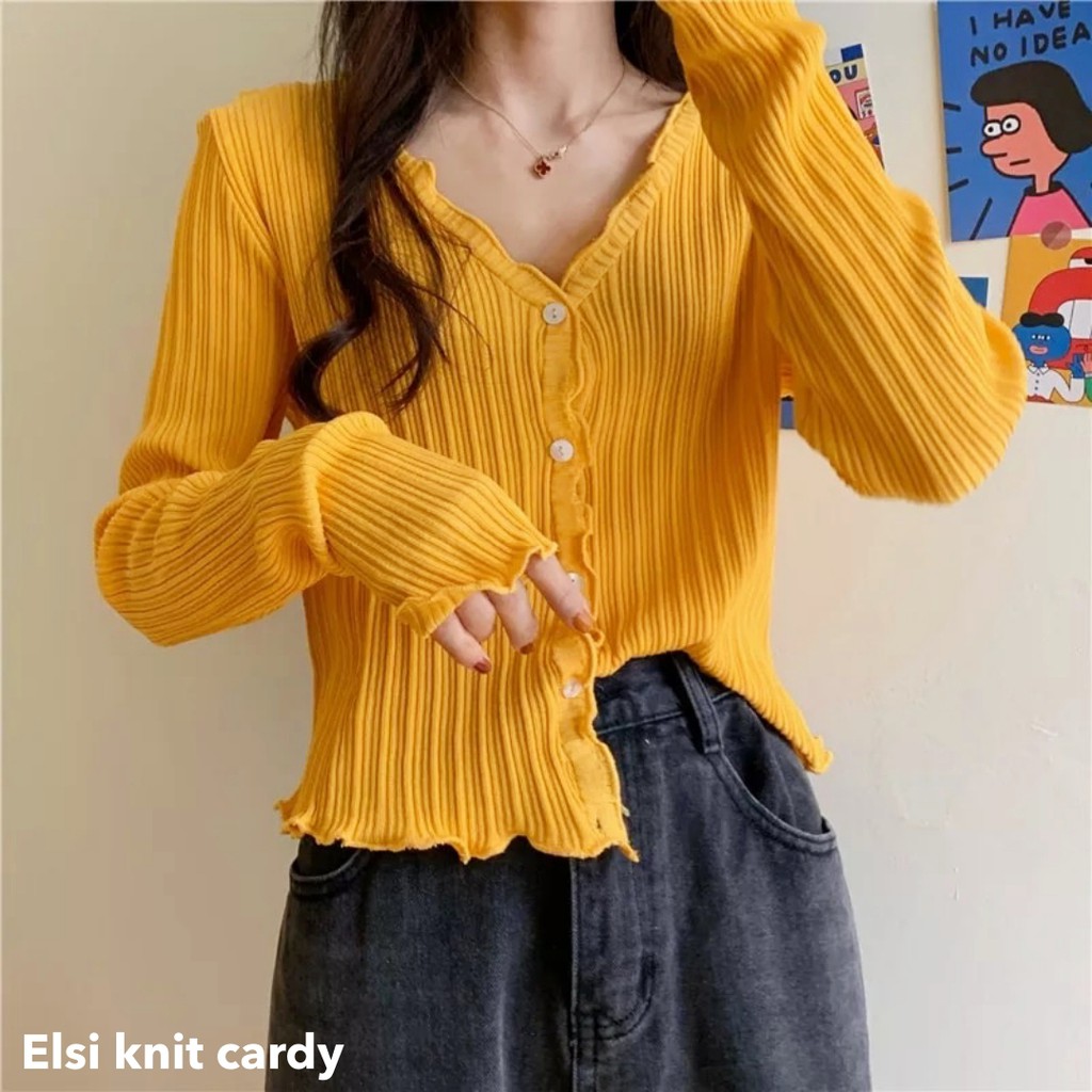 Elsi knit cardy -Thejanclothes