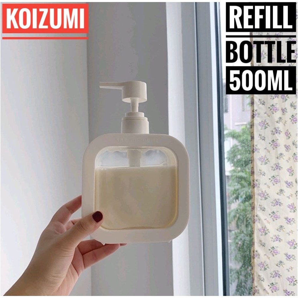 【ZUMI】Botol Putih Jepang Korea / Lotion Bottle / Botol Properti Foto - Isian Hampers