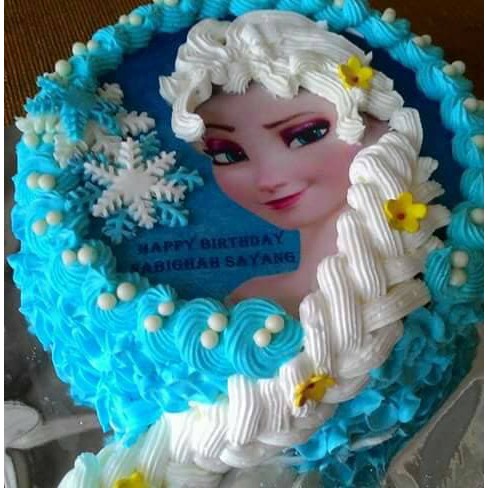 

Kue Ulang Tahun "FROZEN" ELSA