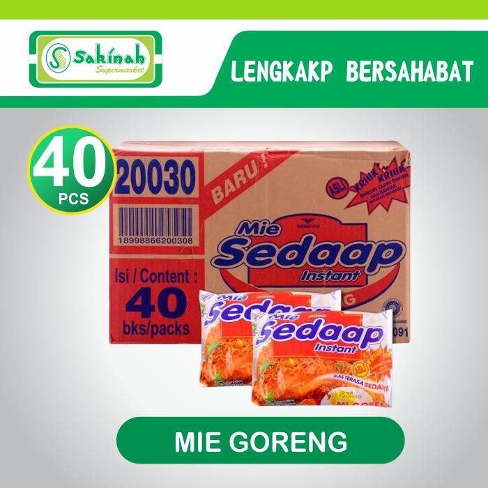 Mie Sedaap Goreng 90 Gr - (40 Pcs)