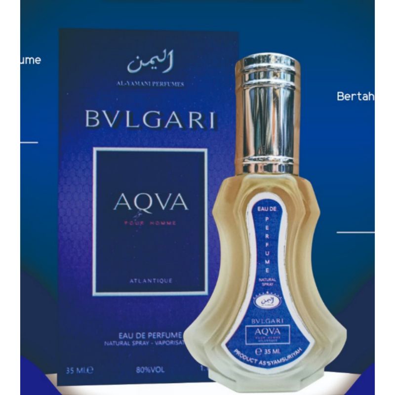 parfum sepray 35ml aroma BULGARY AQUA