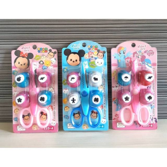 

Gunting & pembolong kertas diy kerajinan tsum-tsum, little pony