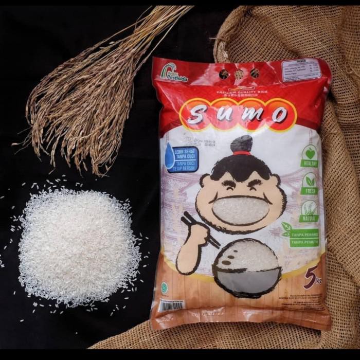 

Beras Sumo 5 Kg Enak,Pulen (Wajib Grab/Gosend)